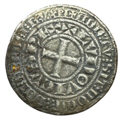 Louis IX - Gros tournois à l'étoile - argent - TB/TB+ 2