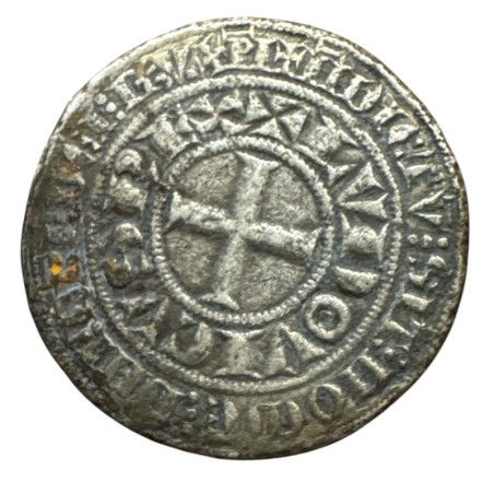 Louis IX - Gros tournois à l'étoile - argent - TB/TB+