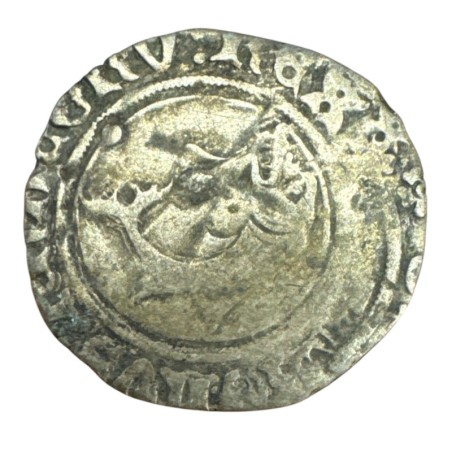Charles VIII - Liard au dauphin - Dijon - billon - B/TB