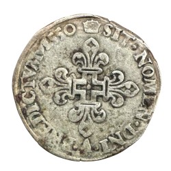Henri II - Double sol parisis - 1550 A Paris - argent - TB+ 2