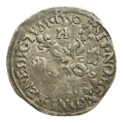 Henri II - Douzain aux croissants - 1550 C St Lo - billon - TB 2