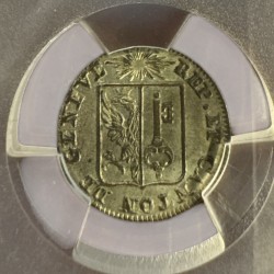 Suisse - 1 Sol 1833 Geneve - PCGS MS63 2