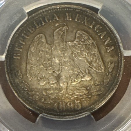 Mexique - 50 Centavos - 1885/3 CN M/H - PCGS AU 50
