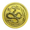 Australie - 15 Dollars 2013 - Année du serpent - or 3,135g 0,999 - 1/10 once or