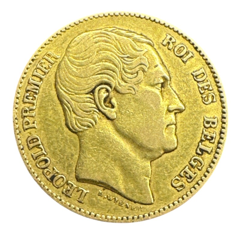 Belgique - 20 Francs 1865 - Léopold I