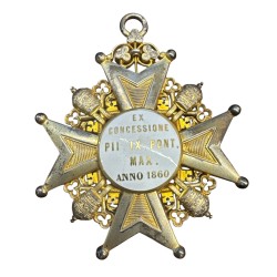 Croix de Chapitre - LA ROCHELLE - en vermeil - centre en or 2