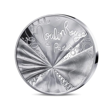 20 Euro 2026 - Moulin Rouge Haut relief - argent belle épreuve