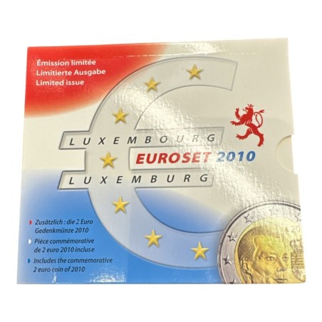 Luxembourg - Coffret Euroset 2010 - 9 monnaies 