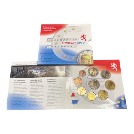 Luxembourg - Coffret Euroset 2010 - 9 monnaies 