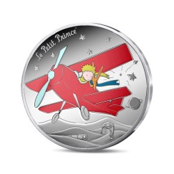 10 Euro 2026 - Petit Prince et l'avion - argent belle épreuve colorisée