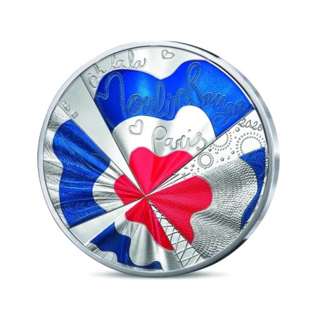 10 Euro 2026 - Moulin Rouge - argent 13g 0,333 - 25.000 ex
