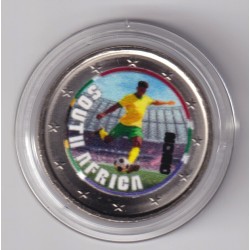 2 Euro - Afrique du sud - coupe du monde Football 2026 - en couleur