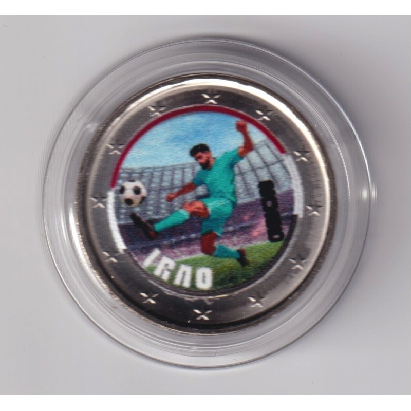 2 Euro - Iraq - coupe du monde Football 2026 - en couleur