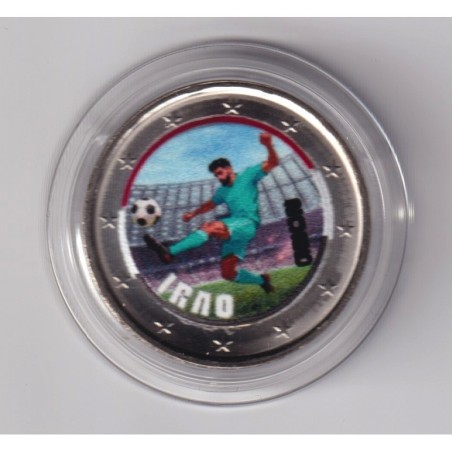 2 Euro - Iraq - coupe du monde Football 2026 - en couleur