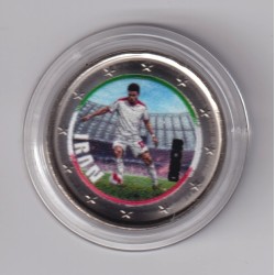 2 Euro - Iran - coupe du monde Football 2026 - en couleur