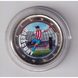 2 Euro - Paraguay - coupe du monde Football 2026 - en couleur