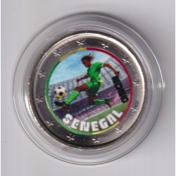 2 Euro - Sénégal - coupe du monde Football 2026 - en couleur