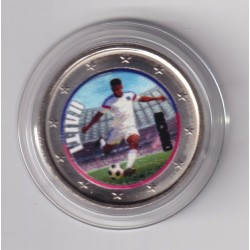 2 Euro - Italie - coupe du monde Football 2026 - en couleur