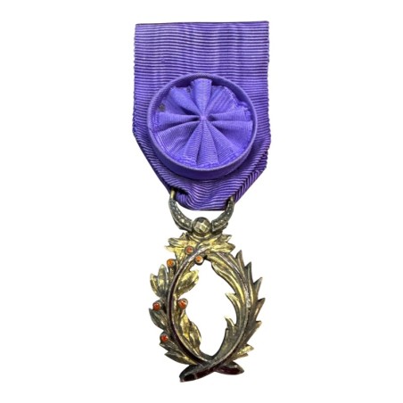 Palme Académique - Officier - Jolie fabrication - vermeil - ordonnance