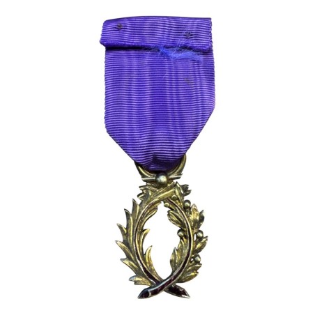 Palme Académique - Officier - Jolie fabrication - vermeil - ordonnance
