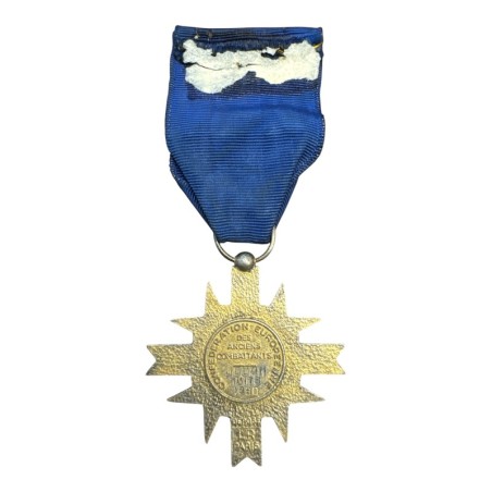 Médaille - Croix combattant de l'Europe - avec agrafe France - Ordonnance