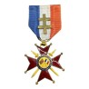 Ordre Franco-British - avec agrafe croix de lorraine - Chevalier - ordonnance
