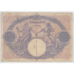 50 Francs Bleu et rose - 12.02.1904 2