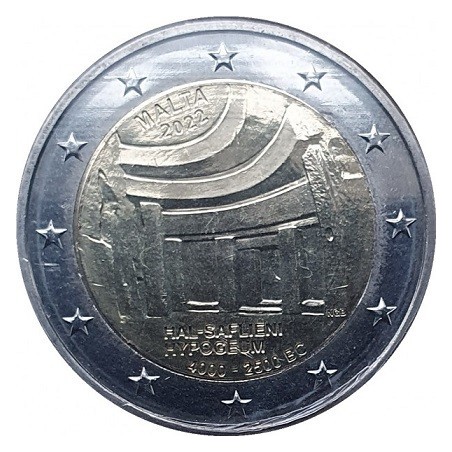 2 euro Malte 2022 - l'Hypogée de Hal Saflieni