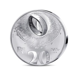 20 Euro 2026 - L'anneau Unique - Le Seigneur des anneaux - argent BE 2
