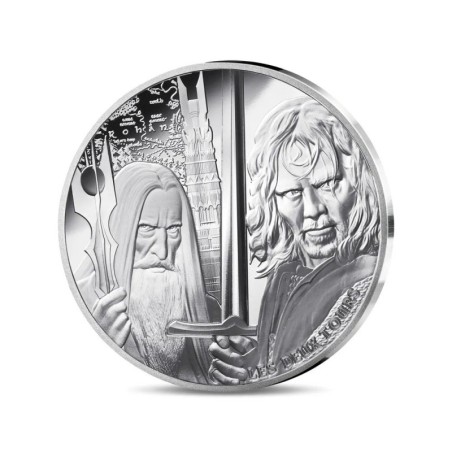 10 Euro 2026 - Les deux tours - Le Seigneur des anneaux - argent BE