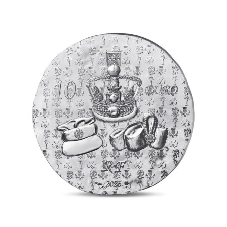 10 Euro 2026 - Elisabeth II - argent BE - 3.000 ex