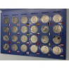 Livret album avec 25 Médailles - UEFA Euro 2016 - Monnaie de Paris