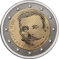2€ Slovénie 2026 - 150e anniversaire de la naissance d'Ivan Cankar