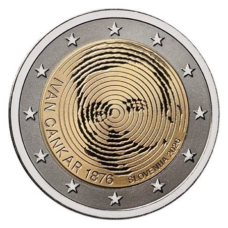 2€ Slovénie 2026 - 150e anniversaire de la naissance d'Ivan Cankar
