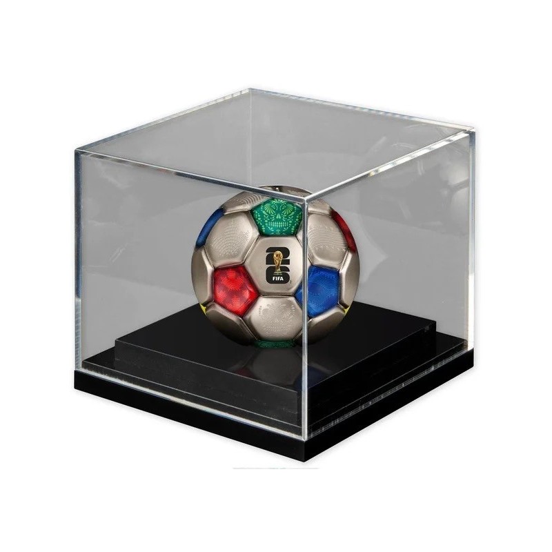 Iles Solomon - Ballon en couleur - Argent 3 once 93,30g - 10 Dollars - Coupe du monde Fifa 2026 - 2.026 ex