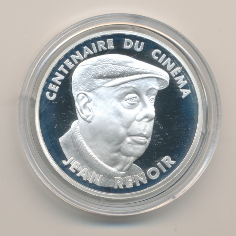 100 Francs 1995 - Jean Renoir - Centenaire du cinéma - argent belle épreuve