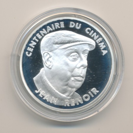 100 Francs 1995 - Jean Renoir - Centenaire du cinéma - argent belle épreuve