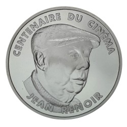 100 Francs 1995 - Jean Renoir - Centenaire du cinéma - argent belle épreuve