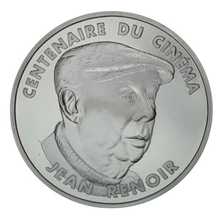 100 Francs 1995 - Jean Renoir - Centenaire du cinéma - argent belle épreuve