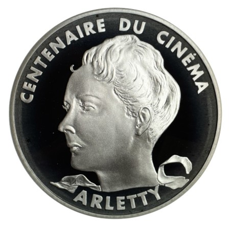 100 Francs 1995 - Arletty - Centenaire du cinéma - argent belle épreuve