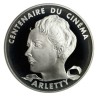 100 Francs 1995 - Arletty - Centenaire du cinéma - argent belle épreuve
