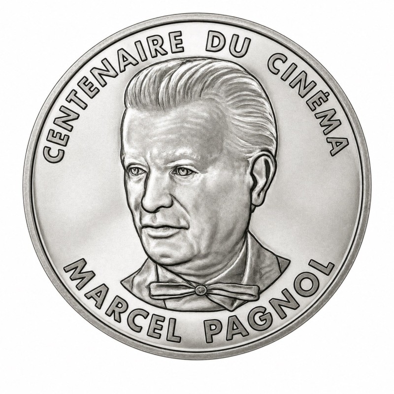 100 Francs 1995 - Marcel Pagnol - Centenaire du cinéma - argent belle épreuve