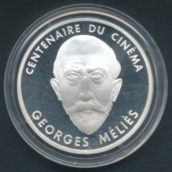 100 Francs 1995 - Georges Méliès - Centenaire du cinéma - argent belle épreuve 2