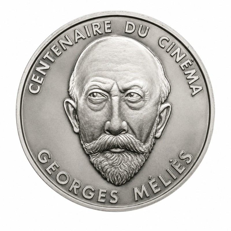 100 Francs 1995 - Georges Méliès - Centenaire du cinéma - argent belle épreuve