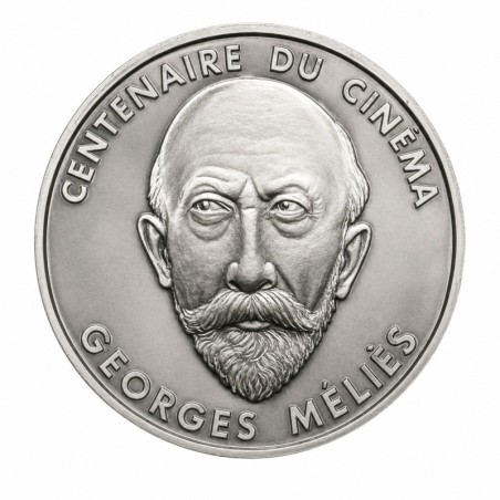 100 Francs 1995 - Georges Méliès - Centenaire du cinéma - argent belle épreuve