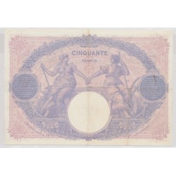 50 Francs Bleu et rose - 22.11.1913 2