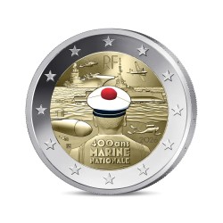 2 Euro 2026 - 400 ans de la marine nationale - belle épreuve