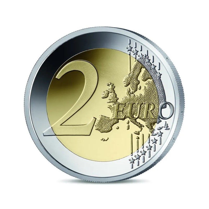 2 Euro 2026 - 400 ans de la marine nationale - brillant universel - en coincard
