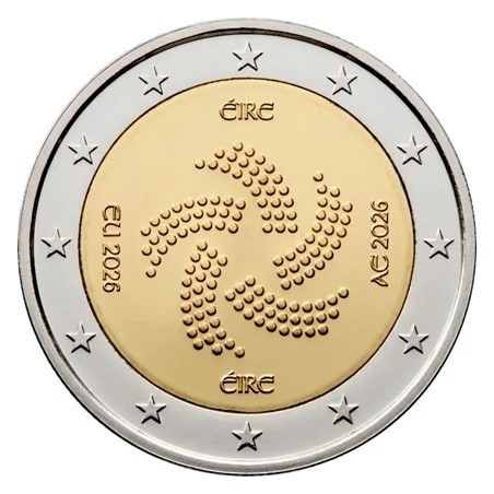 Irlande - 2 Euro 2026 - Présidence du Conseil de l'UE
