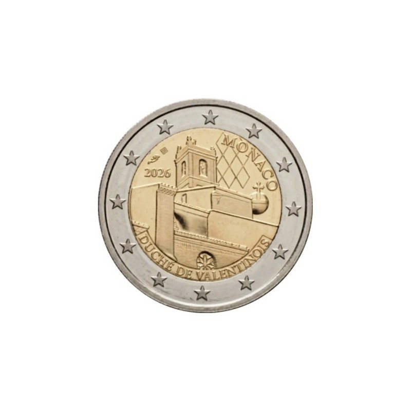 Monaco - 2 Euro 2026 - Duche de Valentinois - Belle épreuve